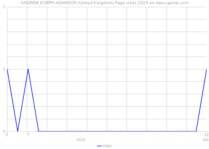 ANDREW JOSEPH ADAMSON (United Kingdom) Page visits 2024 