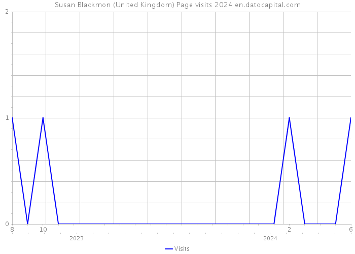 Susan Blackmon (United Kingdom) Page visits 2024 