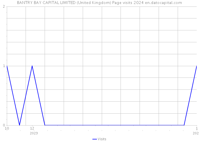 BANTRY BAY CAPITAL LIMITED (United Kingdom) Page visits 2024 