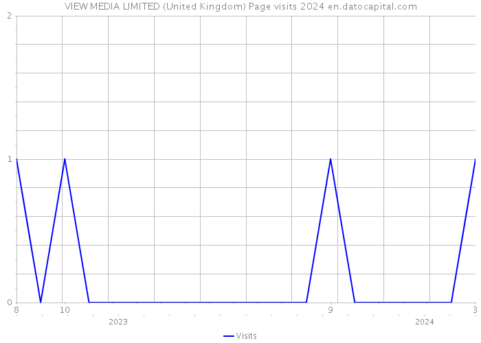 VIEW MEDIA LIMITED (United Kingdom) Page visits 2024 