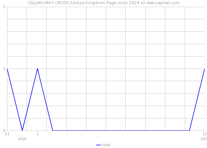 GILLIAN MAY CROSS (United Kingdom) Page visits 2024 