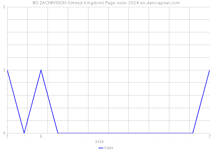 BO ZACHRISSON (United Kingdom) Page visits 2024 