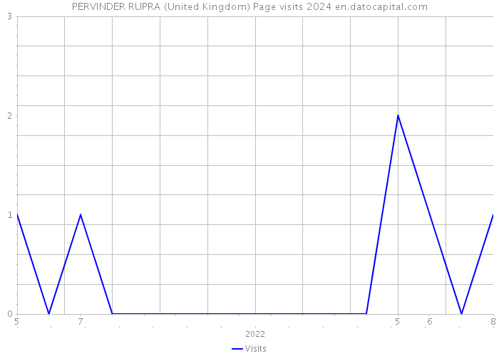 PERVINDER RUPRA (United Kingdom) Page visits 2024 