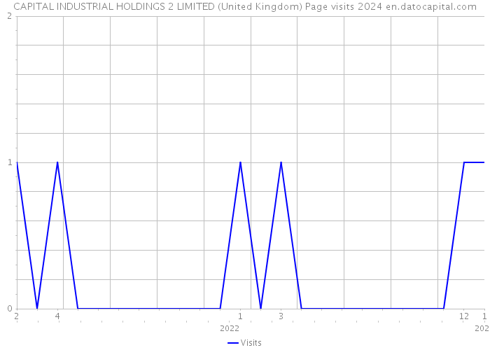 CAPITAL INDUSTRIAL HOLDINGS 2 LIMITED (United Kingdom) Page visits 2024 