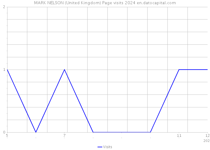 MARK NELSON (United Kingdom) Page visits 2024 