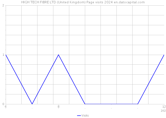 HIGH TECH FIBRE LTD (United Kingdom) Page visits 2024 