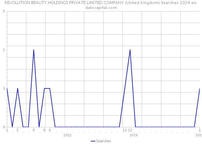 REVOLUTION BEAUTY HOLDINGS PRIVATE LIMITED COMPANY (United Kingdom) Searches 2024 