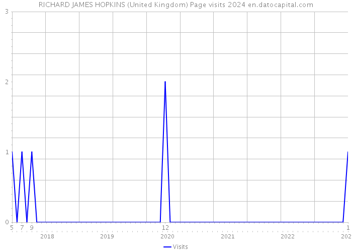 RICHARD JAMES HOPKINS (United Kingdom) Page visits 2024 