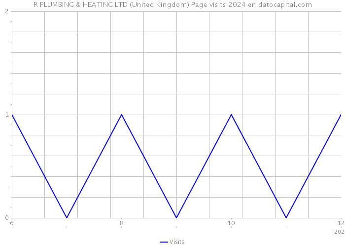 R PLUMBING & HEATING LTD (United Kingdom) Page visits 2024 