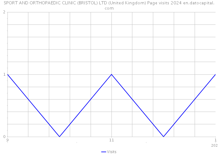 SPORT AND ORTHOPAEDIC CLINIC (BRISTOL) LTD (United Kingdom) Page visits 2024 