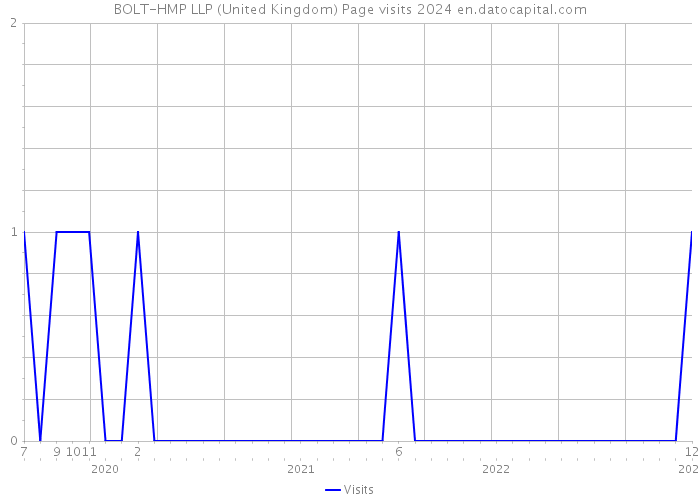 BOLT-HMP LLP (United Kingdom) Page visits 2024 