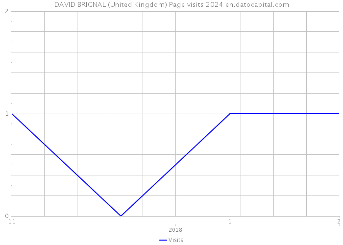 DAVID BRIGNAL (United Kingdom) Page visits 2024 