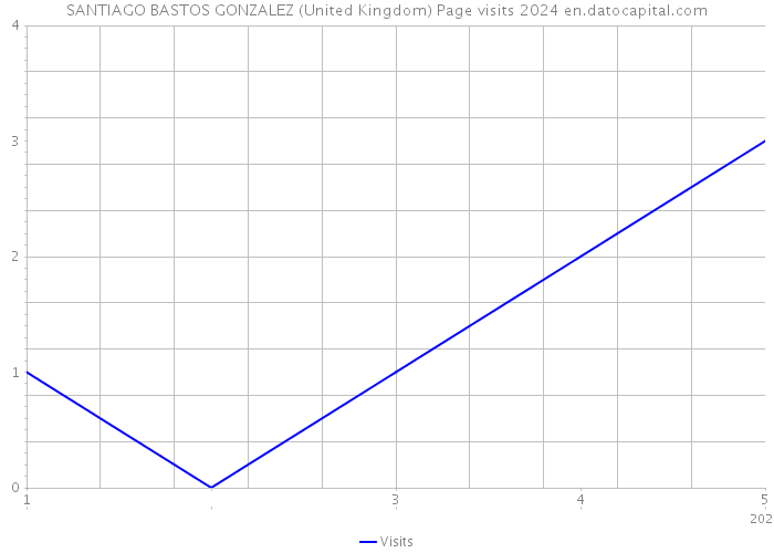 SANTIAGO BASTOS GONZALEZ (United Kingdom) Page visits 2024 