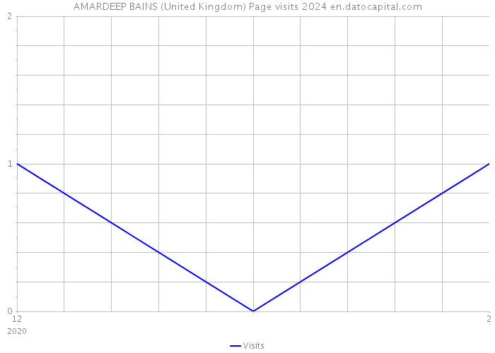 AMARDEEP BAINS (United Kingdom) Page visits 2024 