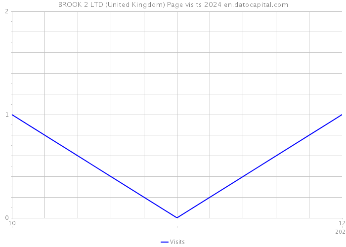 BROOK 2 LTD (United Kingdom) Page visits 2024 