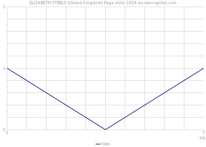 ELIZABETH STEELS (United Kingdom) Page visits 2024 