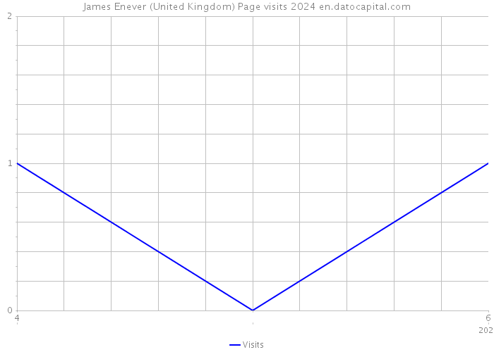 James Enever (United Kingdom) Page visits 2024 