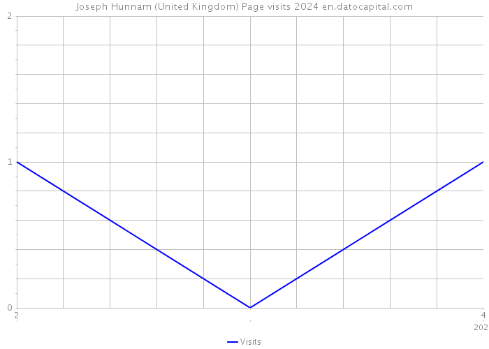 Joseph Hunnam (United Kingdom) Page visits 2024 