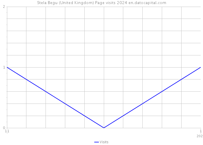 Stela Begu (United Kingdom) Page visits 2024 