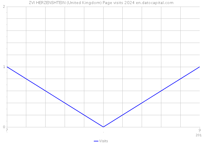 ZVI HERZENSHTEIN (United Kingdom) Page visits 2024 