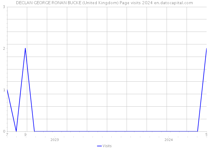 DECLAN GEORGE RONAN BUCKE (United Kingdom) Page visits 2024 