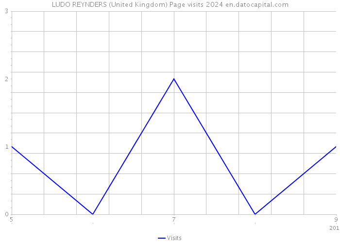 LUDO REYNDERS (United Kingdom) Page visits 2024 