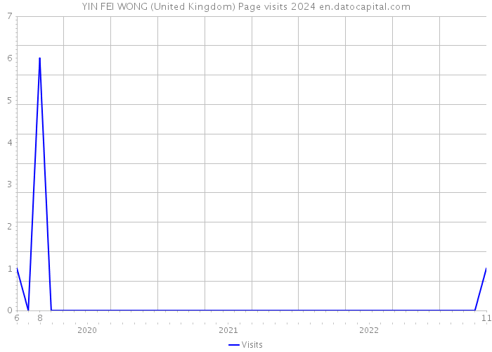 YIN FEI WONG (United Kingdom) Page visits 2024 