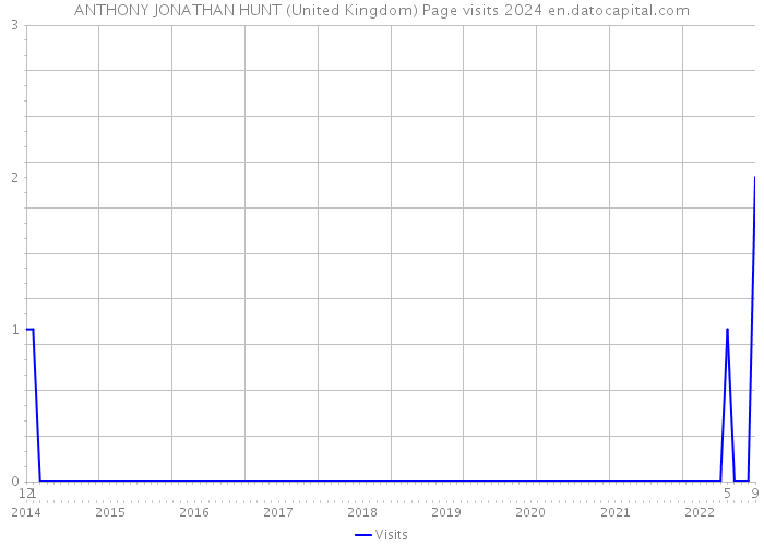 ANTHONY JONATHAN HUNT (United Kingdom) Page visits 2024 