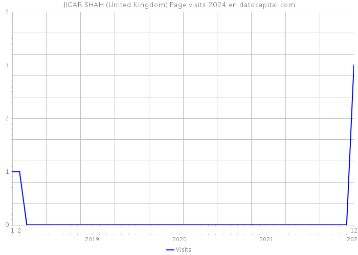 JIGAR SHAH (United Kingdom) Page visits 2024 
