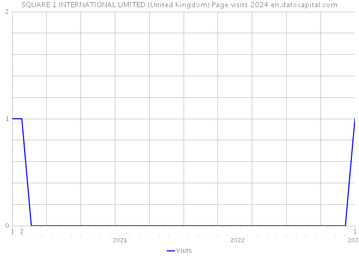 SQUARE 1 INTERNATIONAL LIMITED (United Kingdom) Page visits 2024 