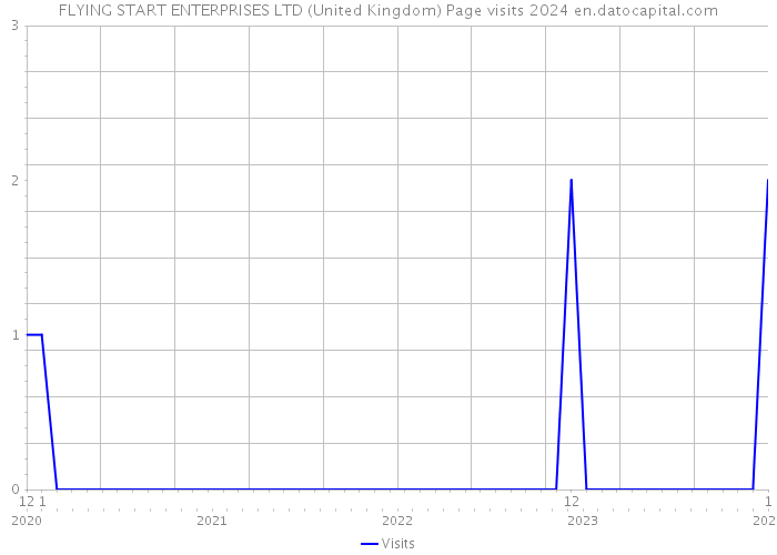 FLYING START ENTERPRISES LTD (United Kingdom) Page visits 2024 