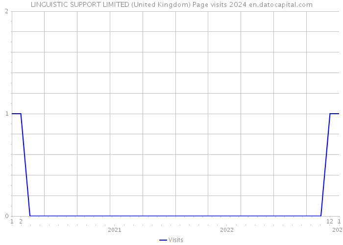LINGUISTIC SUPPORT LIMITED (United Kingdom) Page visits 2024 