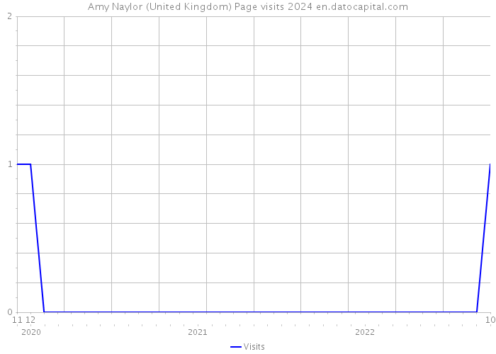 Amy Naylor (United Kingdom) Page visits 2024 