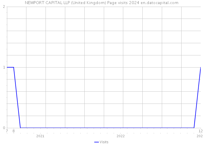 NEWPORT CAPITAL LLP (United Kingdom) Page visits 2024 