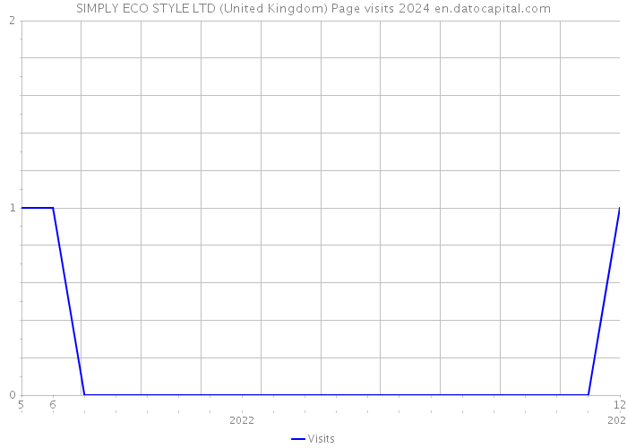 SIMPLY ECO STYLE LTD (United Kingdom) Page visits 2024 