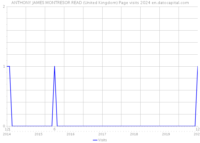 ANTHONY JAMES MONTRESOR READ (United Kingdom) Page visits 2024 