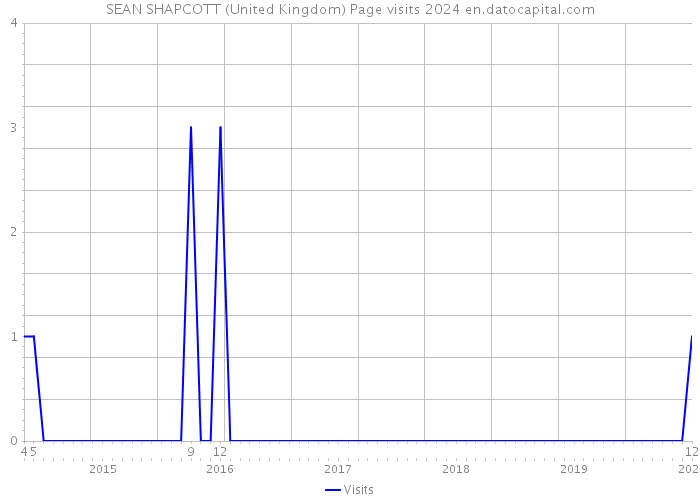 SEAN SHAPCOTT (United Kingdom) Page visits 2024 