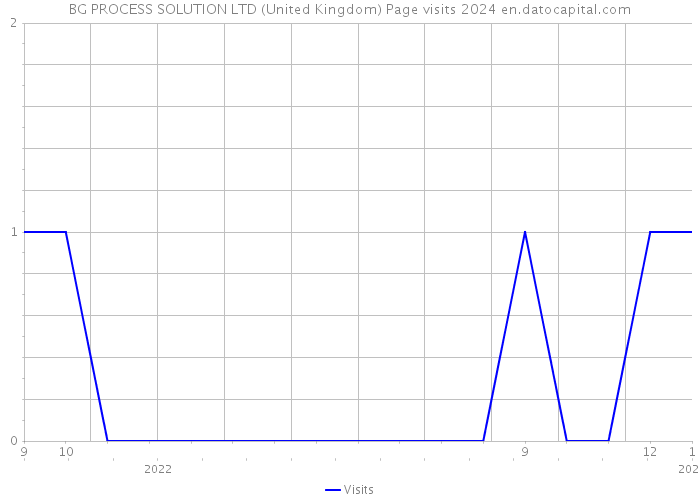 BG PROCESS SOLUTION LTD (United Kingdom) Page visits 2024 