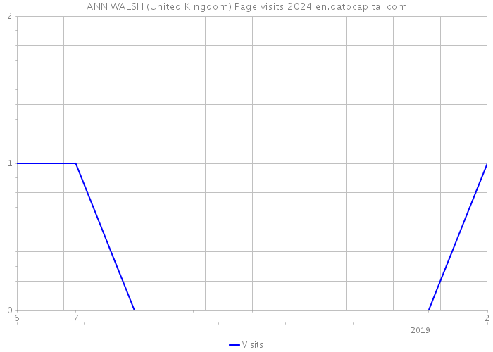 ANN WALSH (United Kingdom) Page visits 2024 