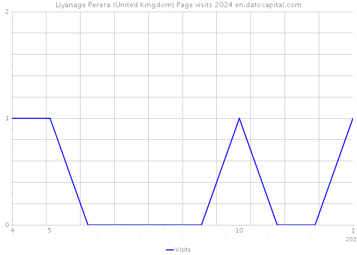 Liyanage Perera (United Kingdom) Page visits 2024 
