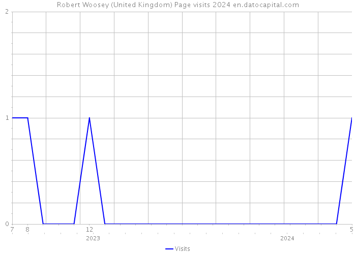 Robert Woosey (United Kingdom) Page visits 2024 