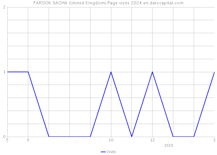 FAROOK SACHA (United Kingdom) Page visits 2024 