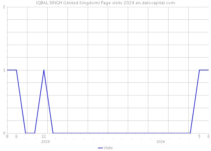 IQBAL SINGH (United Kingdom) Page visits 2024 
