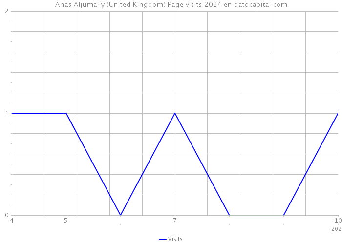 Anas Aljumaily (United Kingdom) Page visits 2024 