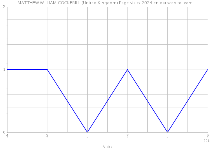 MATTHEW WILLIAM COCKERILL (United Kingdom) Page visits 2024 