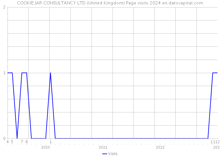 COOKIE JAR CONSULTANCY LTD (United Kingdom) Page visits 2024 