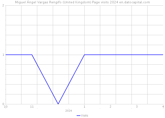 Miguel Ángel Vargas Rengifo (United Kingdom) Page visits 2024 