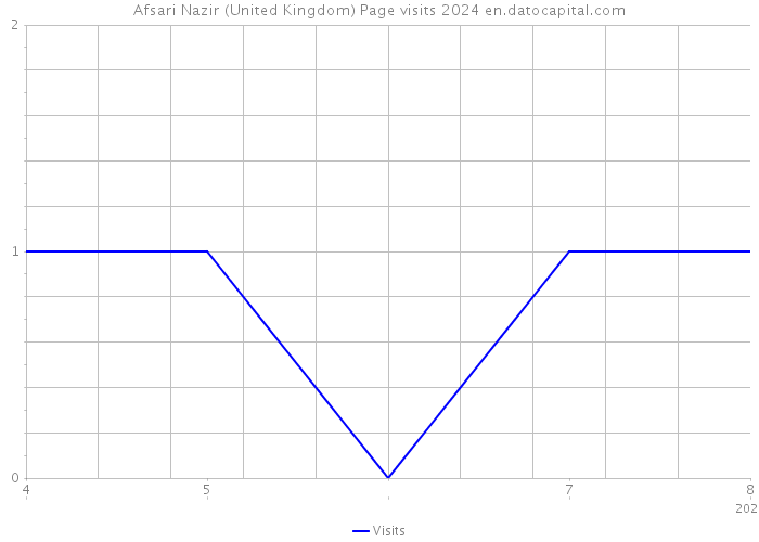 Afsari Nazir (United Kingdom) Page visits 2024 