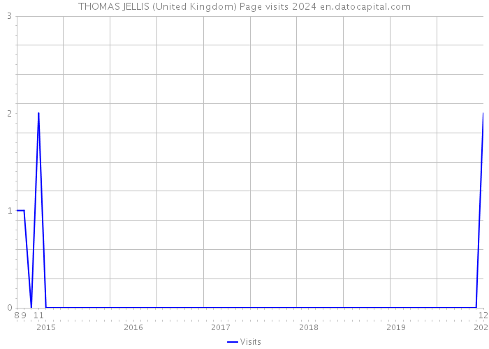 THOMAS JELLIS (United Kingdom) Page visits 2024 