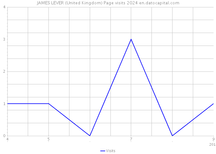JAMES LEVER (United Kingdom) Page visits 2024 